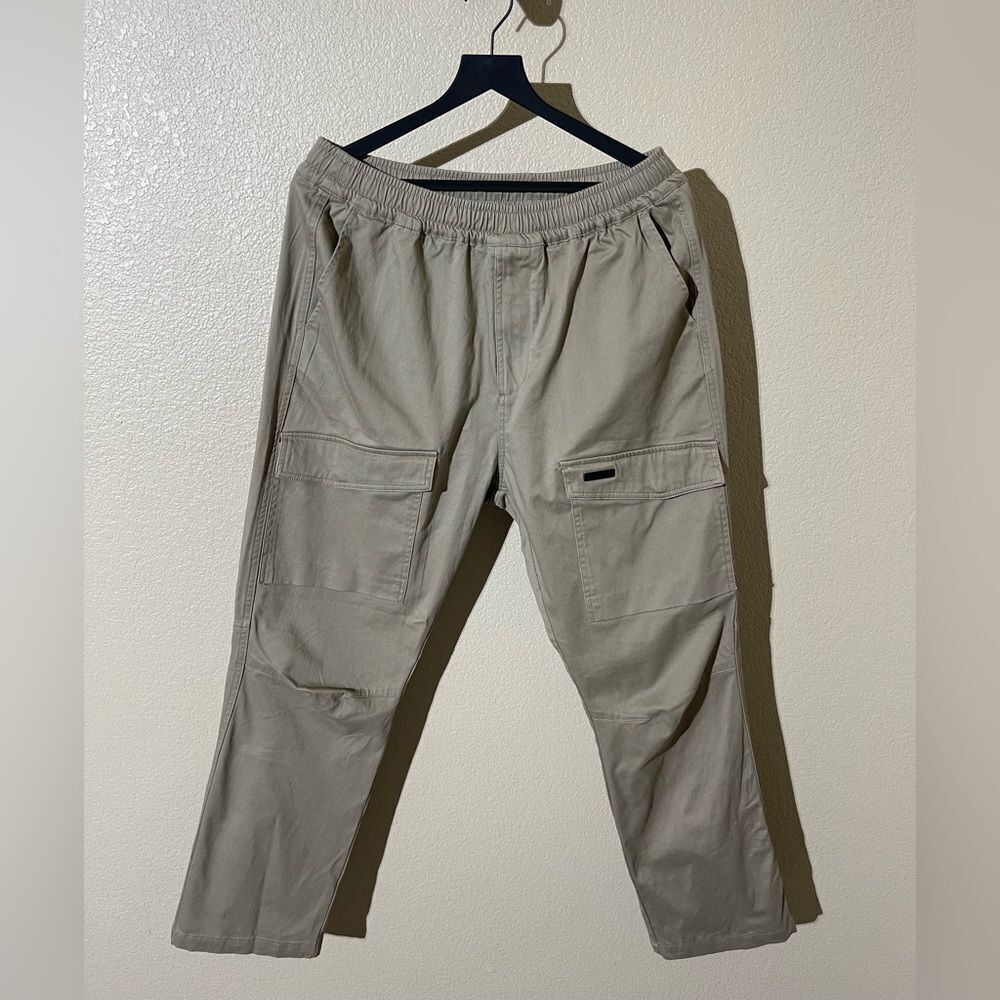 YoungLA Men's Cargo Pants in Tan